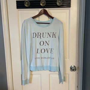 Wildfox Drunk on Love and Margaritas sweatshirt